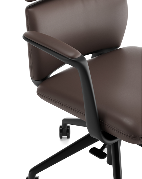 Maya Genuine Leather Armrest